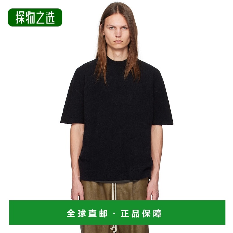 1h可退 香港直邮Rick Owens Lilies 瑞克·欧文斯 男士 黑色 Tomm