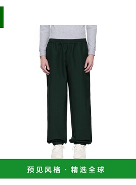 香港直邮LACOSTE 男士休闲裤 XH6770DARKGREENAFK SS2025 军绿色