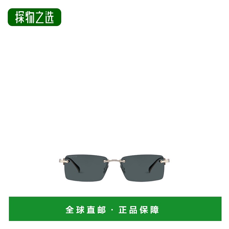 香港直邮Gucci 矩形框太阳镜 840021I3330古驰