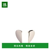 香港直邮Alaïa 女士 半心形耳环 1h可退 AA2B116LA006 metal金属