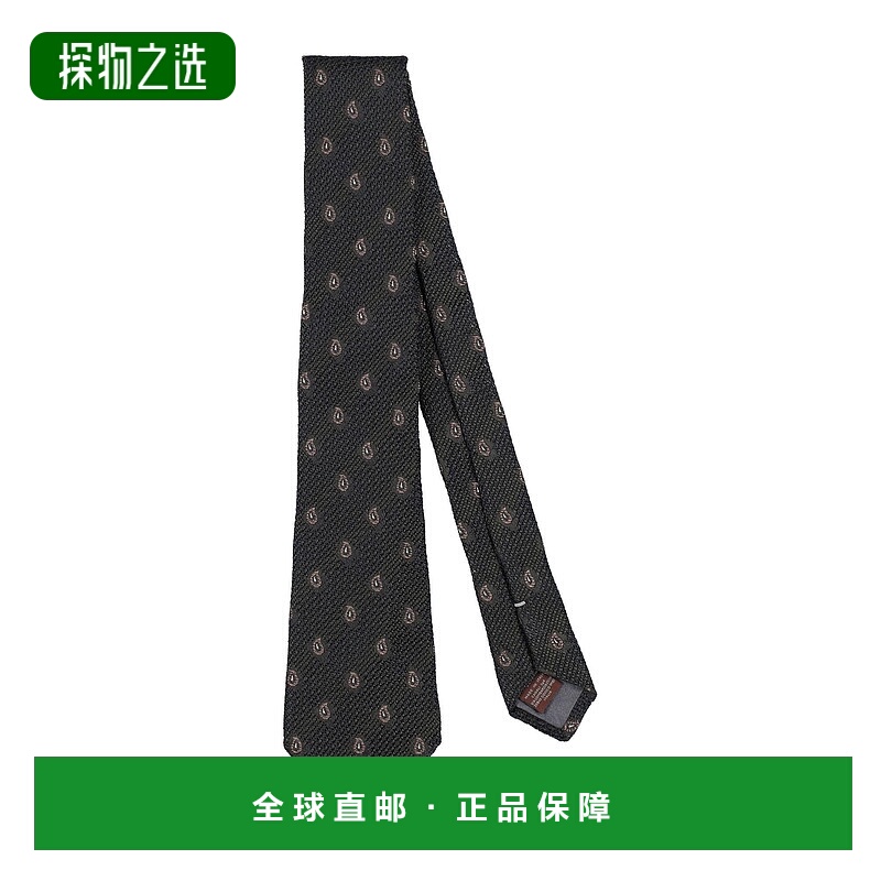 香港直邮Canali 康钠丽 男士 蝴蝶结领带 blue蓝色 舒适时尚