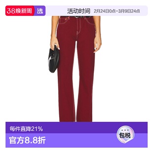 1h可退 香港直邮redone 女士 标准版牛仔裤 51203WSTANRD