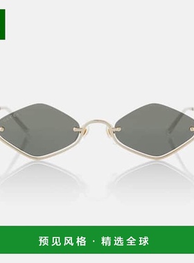 1h可退 香港直邮Gucci 古驰 女士 GG Upside Down 太阳眼镜 00091