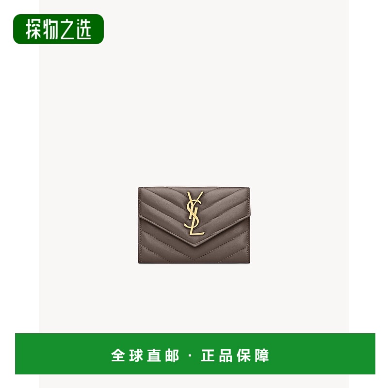 欧洲直邮YSL (2025) CASSANDRE 小羊皮钱包