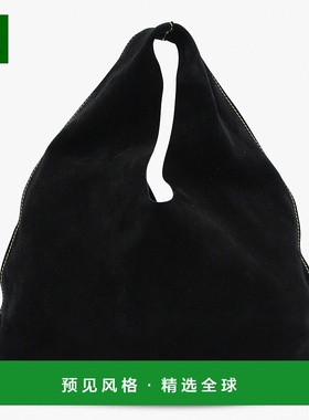 1h可退 香港直邮The Row 女士 BIDLE 黑色皮革小号肩包 W1682L630