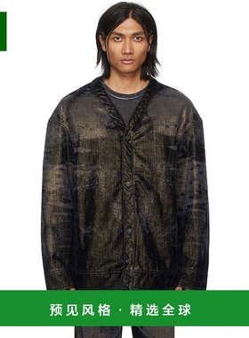 1h可退 香港直邮Diesel 迪赛 男士 黑色 & 金色 D-Conf-S 牛仔夹