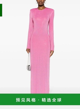 香港直邮ROTATE 水晶缀饰露背礼服 1116681323