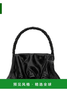 1h可退 香港直邮Y PROJECT 女士 黑色皮革手袋 620BA008S41SHINYB