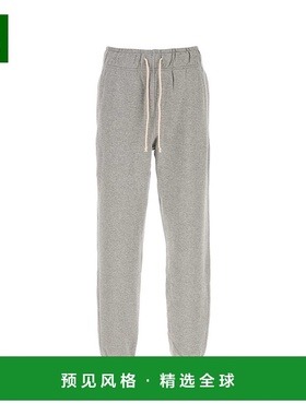 1h可退 香港直邮New Balance 新百伦 男士 灰色棉混纺慢跑裤 MP43