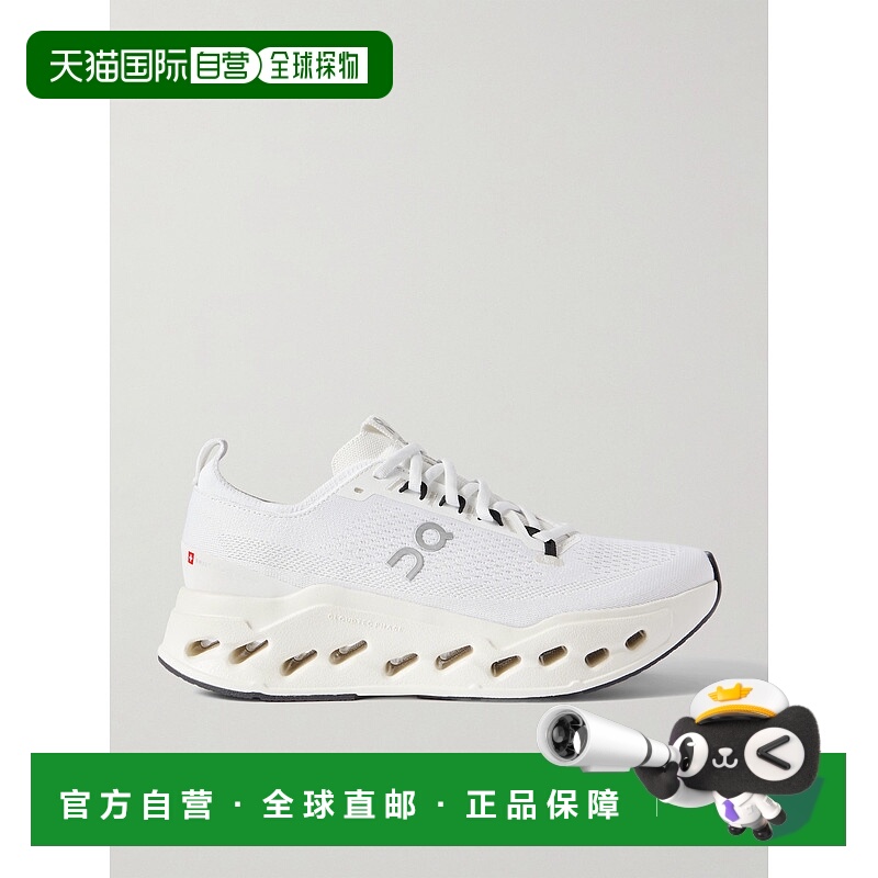 1h可退 香港直邮On 男士 Cloudsurfer Max 橡胶边网纱运动鞋 3MF3