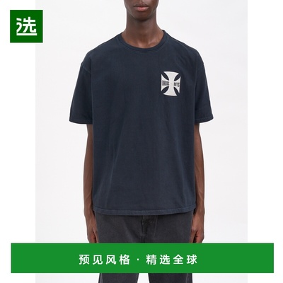 1h可退 香港直邮Rhude 男士 RHUDE 男孩T恤 MRHPF25TT070120027BL