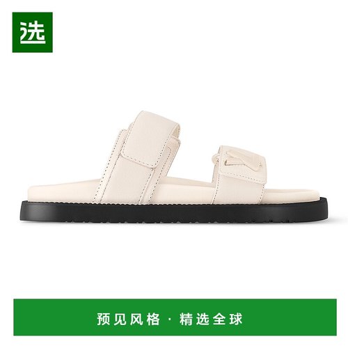 1h可退 欧洲直邮LV路易威登 25秋冬  LVU55X38WHT 女士 拖鞋