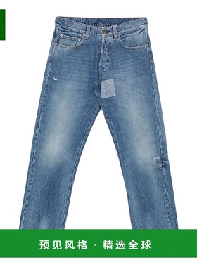 香港直邮Maison Margiela 腰带环牛仔裤直筒裤 S50LA0241S30561