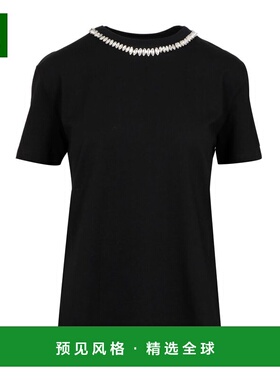 1h可退 香港直邮Semicouture 女士 短袖T恤 Y5SJ11Y690 black黑色