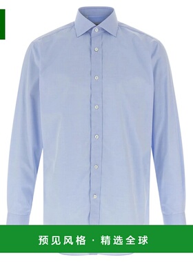 香港直邮BRIONI 男士衬衫 RCT30LPC05L4900 AW2025 浅蓝色 Trevi