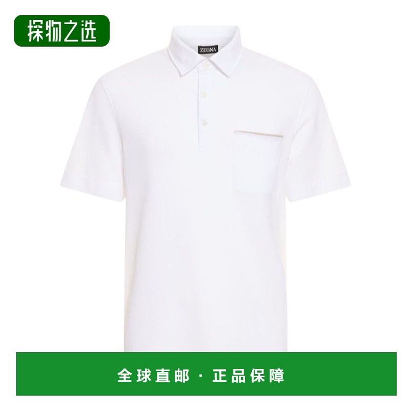 香港直邮Zegna 网眼布短袖POLO衫 79I-YBG015