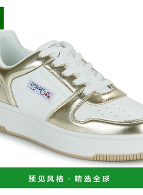 欧洲直邮Le Temps des Cerises 女士 MARLY 低帮板鞋 金色运动鞋