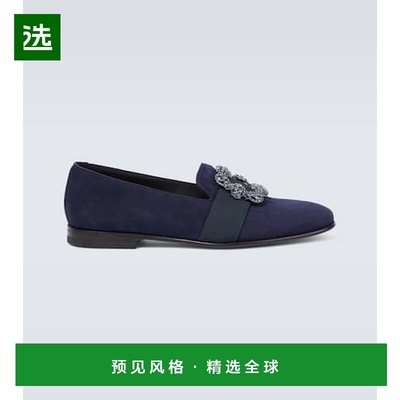 1h可退 香港直邮MANOLO BLAHNIK 莫罗·伯拉尼克 男士 Carlton 精