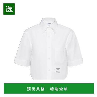 香港直邮Thom Browne 翻领短袖衬衫 FLL205A03113