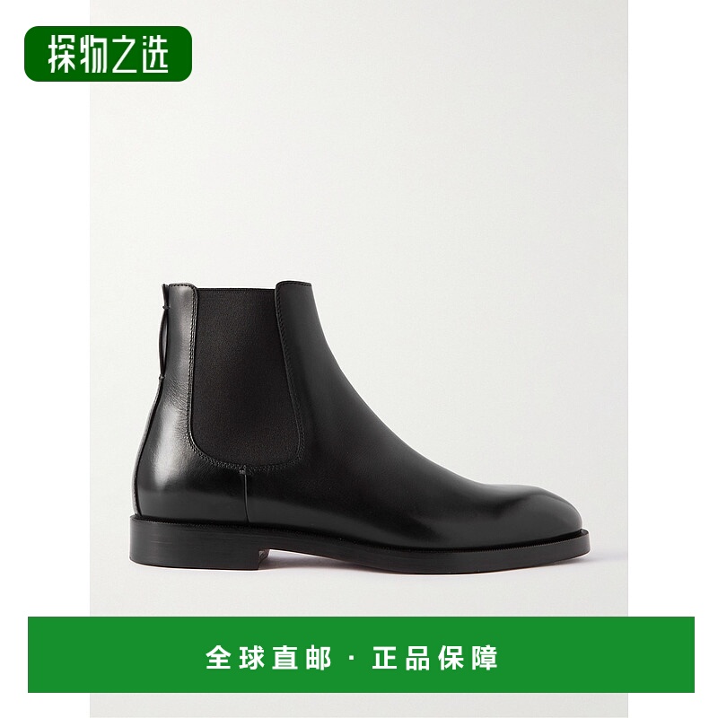 1h可退 香港直邮Zegna 杰尼亚 男士 Torino 皮质切尔西靴 LHCLGA5