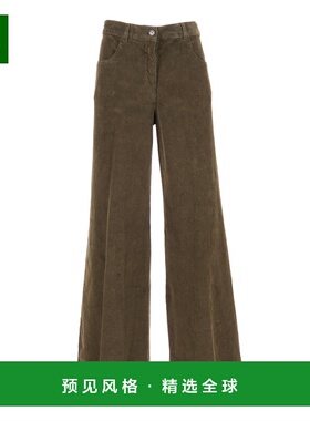 香港直邮ASPESI 女士休闲裤 G0156D57885237 AW2025 绿色 WOMAN P