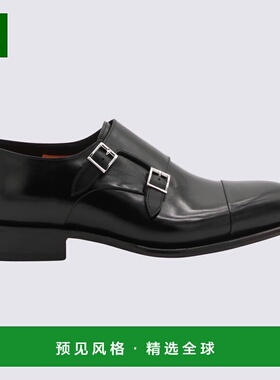 香港直邮SANTONI 男士商务休闲鞋 MCCR11652MC1HVVDN01 CO 黑色