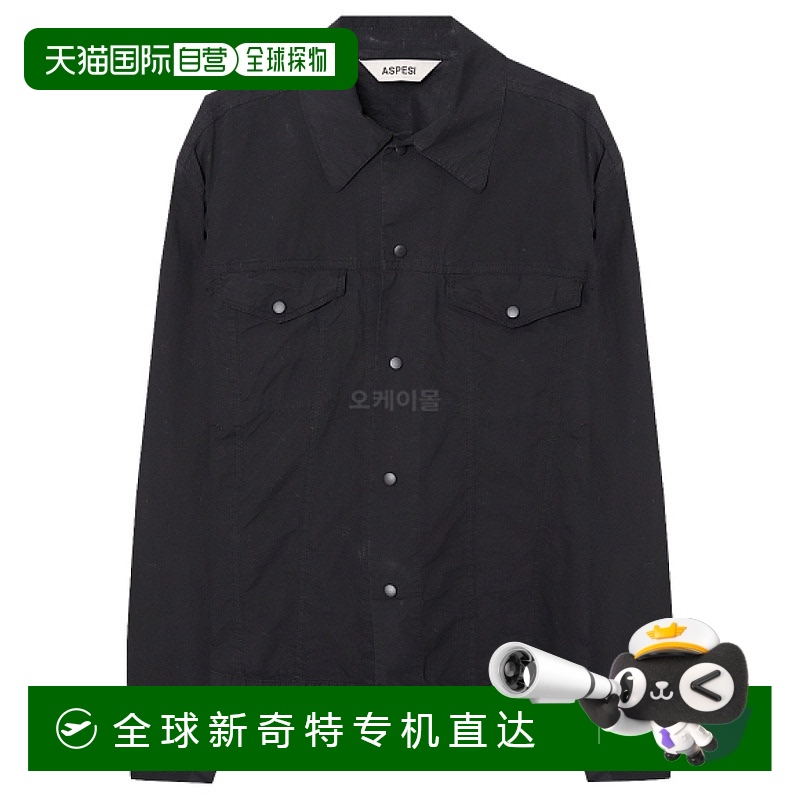 韩国直邮ASPESI CG25 G329 85241 男士夹克胸口双翻盖口袋按扣闭