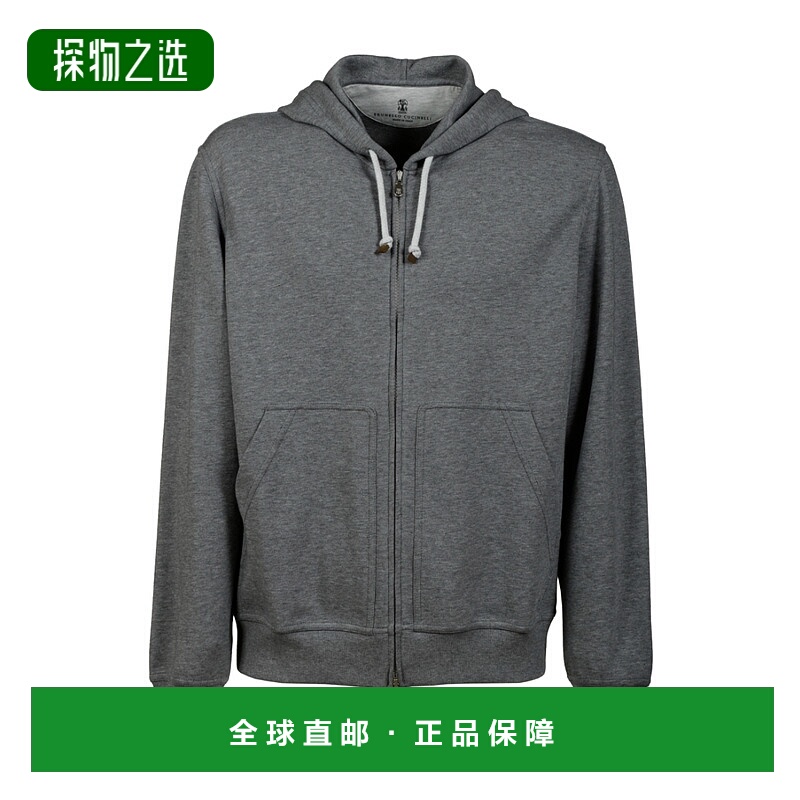 香港直邮Brunello Cucinelli 长袖连帽休闲夹克 M0T359069GC8190