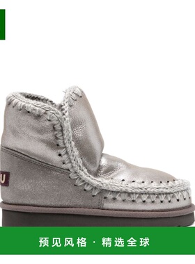 香港直邮MOU 女士雪地靴 FW101000CMGLAP AW2025 灰色 Eskimo 24
