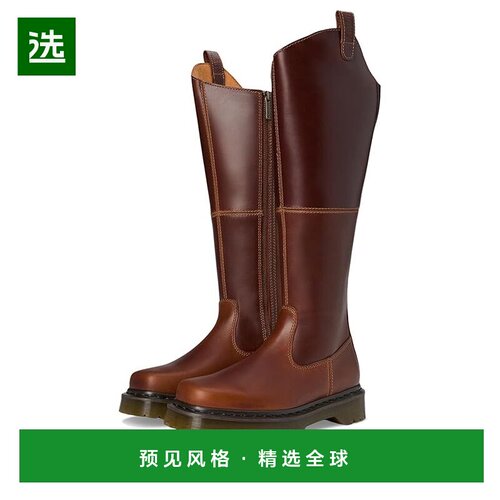 美国直邮Dr. Martens 马丁大夫 女士 Amaayah Hi Bex 皮质马靴