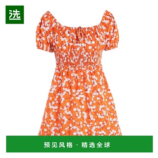 1h可退 香港直邮FAITHFULL THE BRAND 女士 短款连衣裙 orange橙