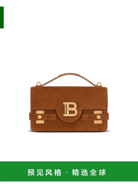 香港直邮BALMAIN 女士斜挎包 GN1DA828LSDL8DF SS2026 棕色 'B-Bu