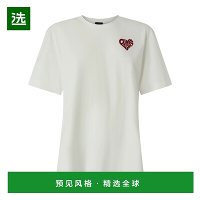 香港直邮PINKO 女士T恤 105526A33IZR2 SS2026 白色 STREPITOSO