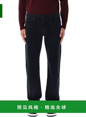 1h可退 香港直邮Saint Laurent 圣罗兰 男士 低腰直筒牛仔褲 8429