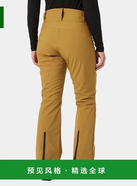 欧洲直邮Helly Hansen 女士聚酰胺滑雪裤Bellissimo2休闲裤驼色