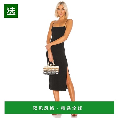 1h可退 香港直邮enza costa 女士 吊带开叉边连衣裙 VM5170