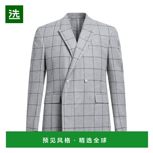 1h可退 香港直邮Corneliani 克莱利亚尼 男士 西装外套 grey灰色