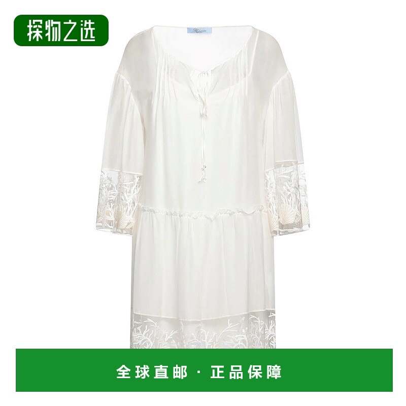 香港直邮Blumarine 蓝色情人 女士 短款连衣裙 beige米色 舒适时