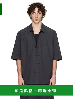 香港直邮Lemaire 男士 灰色 Convertible 衬衫 SH1175LF1364