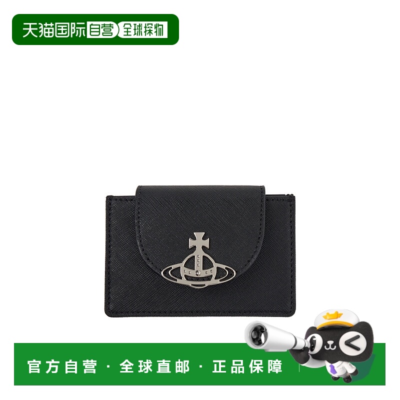香港直邮Vivienne Westwood 翻盖卡包 5402000BWL001N