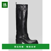 IACHI 黑色 女士靴子 香港直邮ELENA 428326E4294 AW2025 Elena