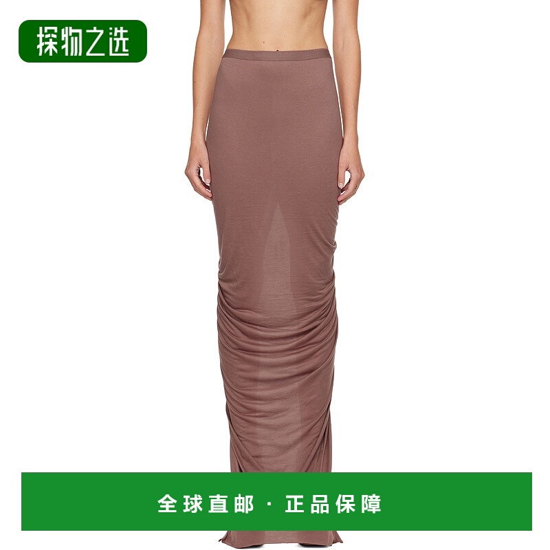 香港直邮rick owens 瑞克·欧文斯 女士 紫色 Concordians Eva 半