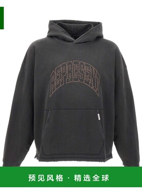 香港直邮Represent 男士卫衣 MLM10043704 SS2026 黑色 连帽卫衣