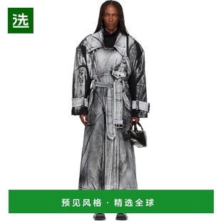 1h可退 香港直邮Vaquera 女士 黑色 & 白色 Painted Workwear 风