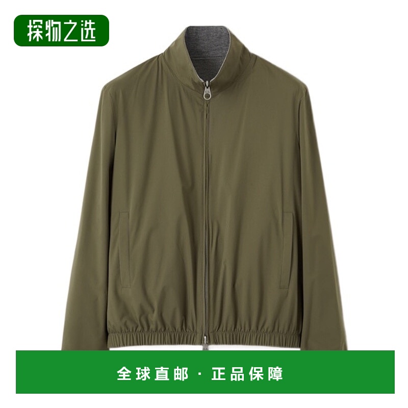 香港直邮Loro Piana Windmate® 飞行员夹克 FAP9753羊绒立领