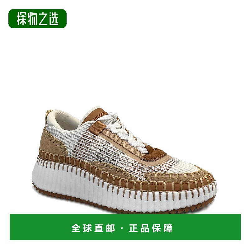 香港直邮Chloe 蔻依 女士 Nama 繫帶運動鞋 CHC22S579Y0