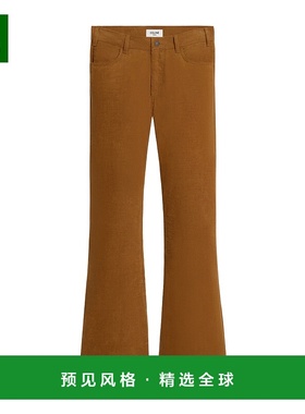 香港直邮Celine 腰带环牛仔裤 2N06B909Y.口袋喇叭裤休闲裤