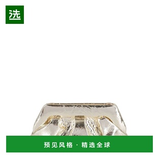 1h可退 香港直邮Themoirè 女士 Gea 金屬褶飾手拿包 TMFW25EMRPI