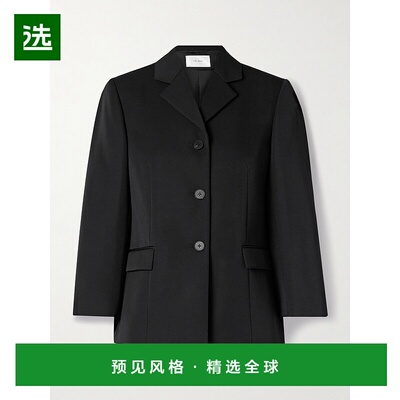香港直邮The Row 女士 Eudora 羊毛斜纹布西装外套 10174W408