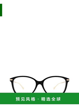 1h可退 香港直邮Gucci 古驰 女士 徽标眼镜 GG0967O black黑色 舒